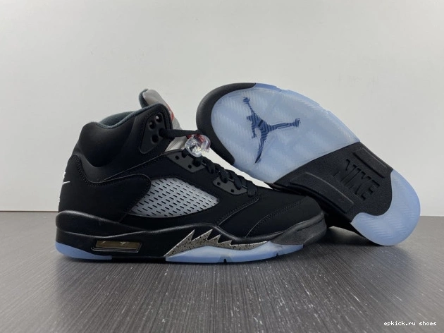 Rep 845035-003 Metallic (2016) Retro Black Jordan 5 0825